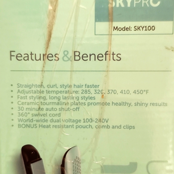 Brand New SKYPRO Professional Ceramic Flat Iron - Picture 2 of 4